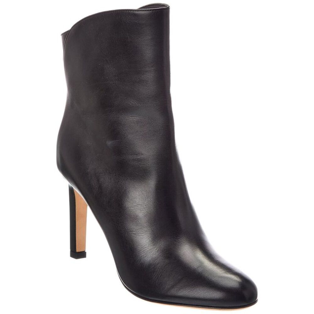 Jimmy Choo Karter Ab 85 Leather Bootie, Black